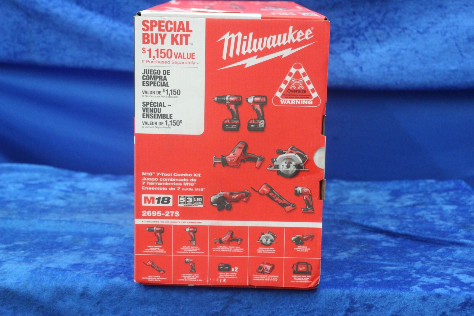 new-milwaukee-2695-27s-m18-18v-lithium-ion-7-tool-cordless-combo-kit