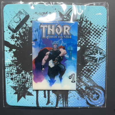 Marvel Thor God of Thunder Pin #1 - Lootcrate Exclusive - Brand New In Package 