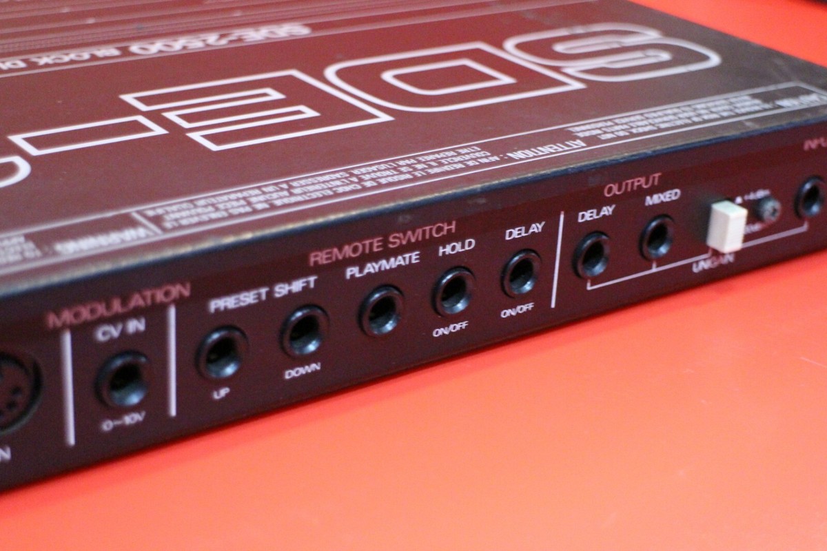 USED Roland SDE-2500 Digital Delay Rack Effect Vintage from Japan