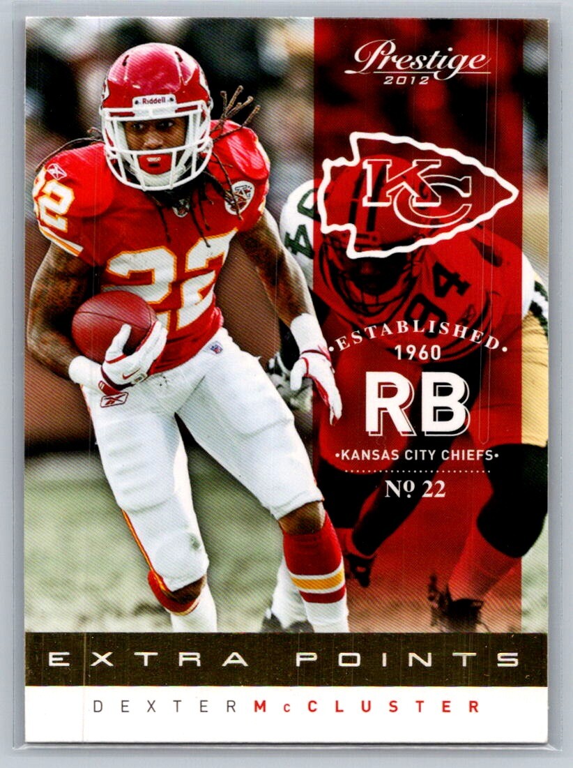 2012 Panini Prestige Dexter McCluster #96 - Kansas City Chiefs