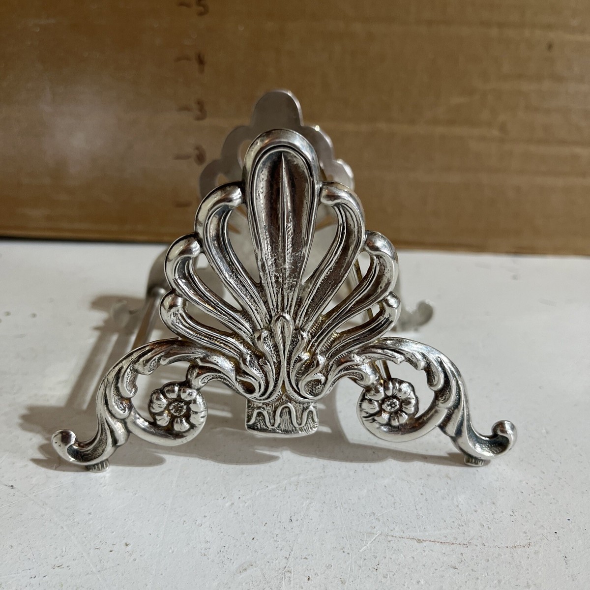 Knife Rest SilverPlate By Quality WA Vintage 12 Slots Made in