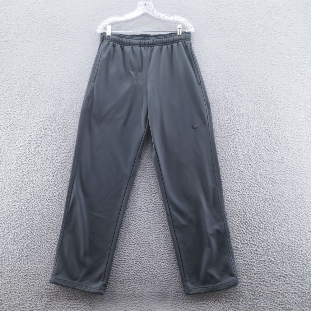 Nike Mens Knockout KO Fleece Therma-Fit Training Pants Medium Gray Warmth