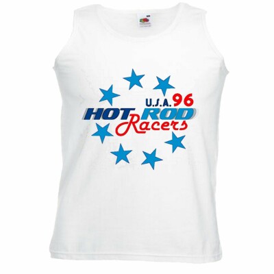 Tank Top HOT ROD RACERS USA 96 HOTROD 1996 US CAR AMERICA VEREINIGTE STAATEN