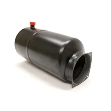 Hydraulic Power Unit Replacement Reservoir 6 Quart Steel Round