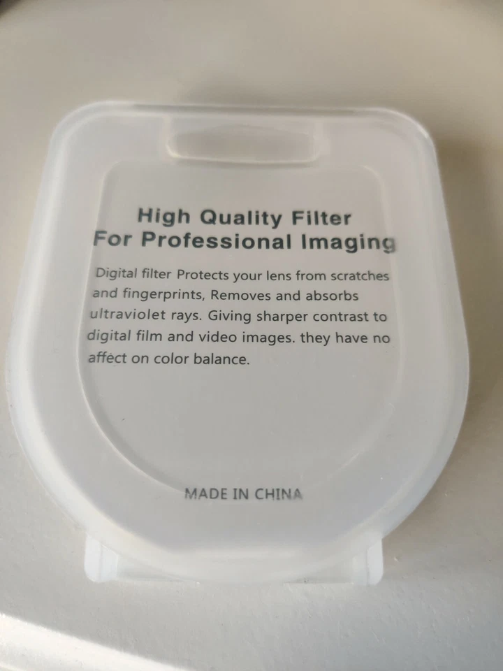 55mm Infrared IR Filter 720nm Pass Camera Lens Special Effect R72 False Colour - Image 3 of 4