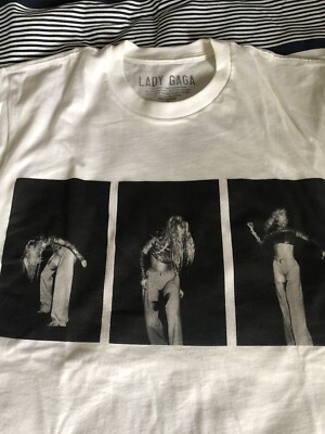 Lady Gaga Coachella Festival Exclusive Merch White Men's T-Shirt