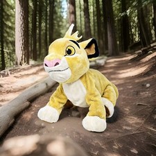 Simba Disney Store Authentic Original The Lion King Plush Stuffed Animal Toy VGC