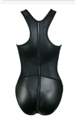 Tuta Intera TYR Vanguard In Neoprene Wet Look Per Pallanuoto E Nuoto - Taglia 24 Bambina