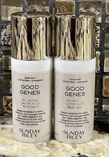 Bundle 2 Sunday Riley Good Genes All In One Lactic Acid Treatment 0.27oz ea NWOB