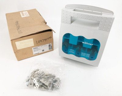 New Wohner 33409 Quadron Fuse Holder Panel Mount 200A 600VAC Class J