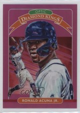 2020 Panini Donruss Optic Diamond Kings Retail Pink Prizm Ronald Acuna Jr 0yj6