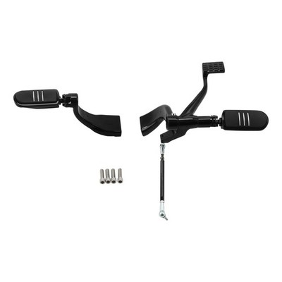 Mid Control Shifter Lever Foot Pegs Kit Fit For Harley Sportster