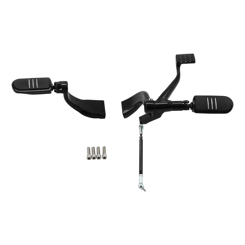 Mid Control Kit FootPeg Fit For Harley Sportster XL 883 1200 2004-2013 TCMT - Image 2 of 4
