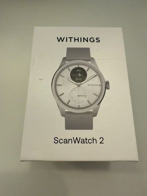 Withings ScanWatch 2 (42 mm/White) (HWA10-model 5-All-Int)
