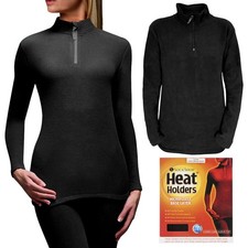 Heat Holders - Ladies Thermal Long Sleeve Fleece Base Layer Top