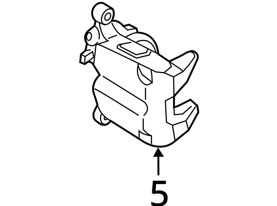 Pinza de freno trasera derecha BMW 740I 2017-2019 M-SPORT OEM Foto 4 de 4