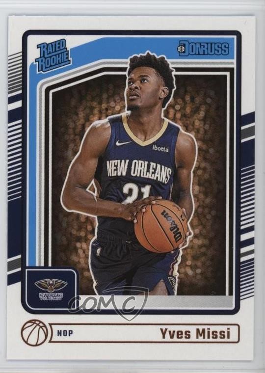 2024-25 Panini Donruss Rated Rookie Yves Missi #217 0p6