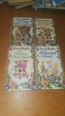 4 Enid Blyton books 3 Beaver 1 red fox The Magic Faraway Tree, Folk Faraway tree