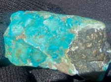 PERSIAN TURQUOISE (A) GRADE GEM HARD UNTEATED NUGGET 48 GRAMS 240 CARATS