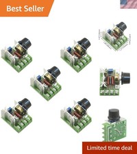 Powerful 220V 2000W Voltage Regulator Module Set: 5-Piece Adjustable Controllers