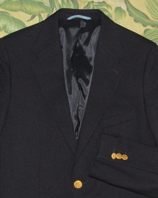Boys VINEYARD VINES Wool Blazer Jacket Gold Buttons Youth 18