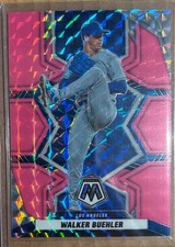 2022 Panini Mosaic Pink Fluorescent WALKER BUEHLER (#8/10)