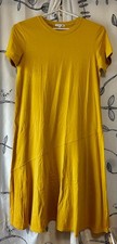JW ANDERSON Yellow Short Sleeve Dress XXL