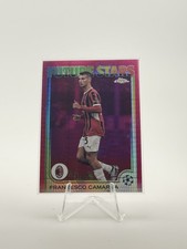 2024-25 Topps Chrome Uefa CC  - Future Stars Francesco Camarda #183 Pink /175