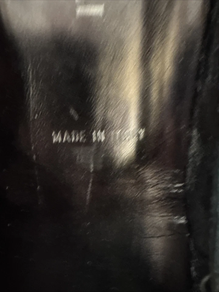 Bruno Magli black brocade shoes, heels, sz. 35/ Size 5 $429 - Image 4 of 4