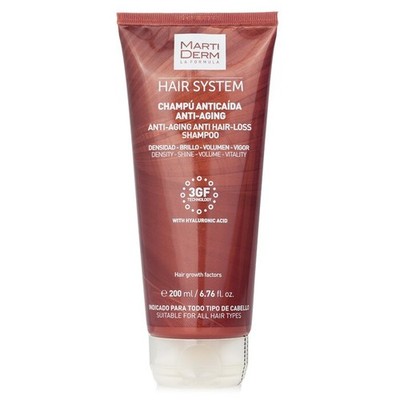 Martiderm - Hair System Anti-Aging Anti-Haarverlust Shampoo mit Hyaluronsäure (F