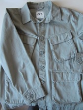 ZARA Jacke grün Größe S "military style"