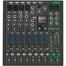 Mackie ProFX10 GO 10-Channel Battery-Powered Mixer w/ Effects