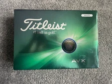 Brand New One and a Half Dozen Titleist AVX Golf Balls - White - NIB