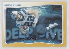 2020 Score Deep Dive Gold Christian McCaffrey #DD-CM md3