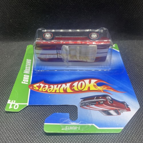 Scheda corta Hot Wheels 2009 #43 Super Treasure Hunt Ford Mustang - Foto 3 di 5