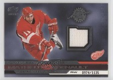 2001-02 Pacific Jerseys 974/1135 Mathieu Dandenault #13 1n0