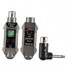 Wireless Microphone Transmitter UHF Plug-on Mic Adapter 16 Channels MB-10