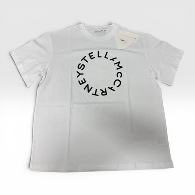 Stella McCartney H&M Oversized T Shirt Mit Print Weiß - Größe M