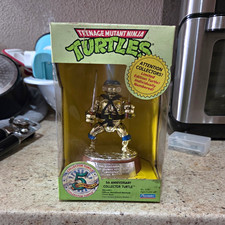 Playmates TMNT 5th Anniversary Collector Turtle Gold Figure  5231