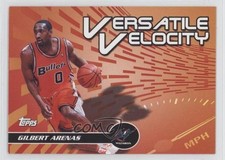 2005-06 Topps Versatile Velocity Gilbert Arenas #VV8 00ah
