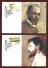 1989 AUSTRALIA " AUSTRALIAN IMPESSIONISTS " ~ SET OF 4 MAXI CARDS ~