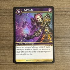 World of Warcraft TCG Fel Trade (Foil) - Assault on Icecrown Citadel 9/30