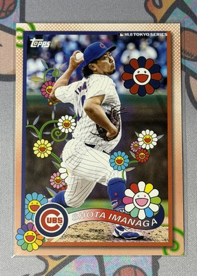 #ad 🔥 2025 Topps Tokyo Series Takashi Murakami SHOTA IMANAGA #6 MLB Chicago Cubs $2.50