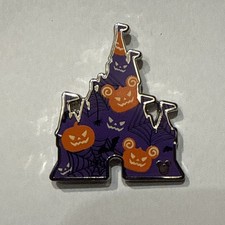 WDW Castle Fill Halloween Pumpkin Jack O Lantern Hidden Mickey Disney Pin 2020
