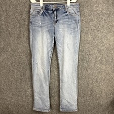 kut from the Kloth Jeans Womens Size 14 Blue boyfriend Relax Grunge