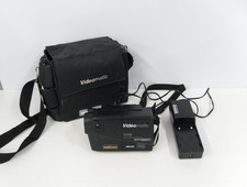 AMSTRAD VMC100 VHSC Videomatic Camcorder  Charger  Bag. Spares/Repairs  W8