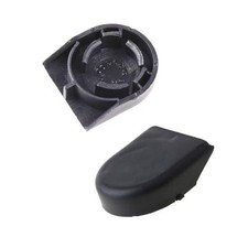 2Pcs Windshield Wiper Arm Nut Cover Bolt Cap Front Wiper Arm Cover Cap