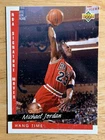 1993-94 Upper Deck #237 Michael Jordan Hang Time Signature Moves - Light Flaking