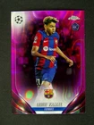 2023-24 Topps Chrome UEFA Japan Lamine Yamal #64 RC Rookie Pink Lava Refractor