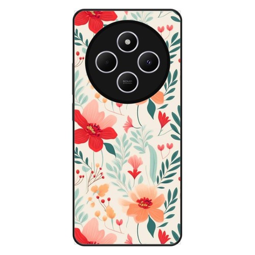 Coque Renforcée Imprimée Pour Xiaomi Redmi 14C - Silicone TPU, Motif Dark Metal, Neuf